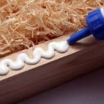 glue on wood