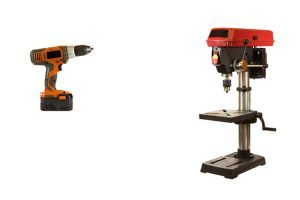 Drill Press Vs. Hand Drill